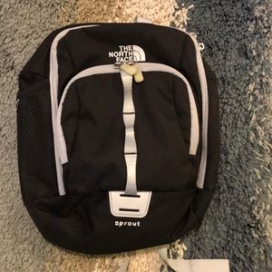 North face sprout backpack. Small kids backpack.